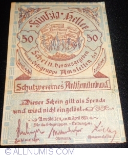 Image #1 of 50 Heller 1920 - Amstetten