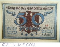 Image #1 of 50 Pfennig 1921 - Arnstadt