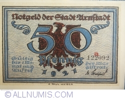 Image #1 of 50 Pfennig 1921 - Arnstadt