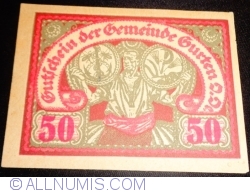 50 Heller 1920 - Gurten