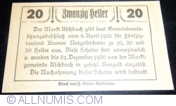 20 Heller 1920 - Aschbach