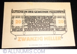20 Heller 1920 - Ferschnitz