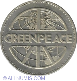 Image #1 of GREENPEACE - 1 Dollar 1979 (Bald Eagle)