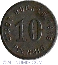 10 Pfennig 1919 - Buer in Westfalen
