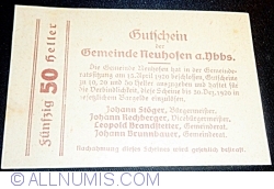 Image #2 of 50 Heller 1920 - Neuhofen an der Ybbs