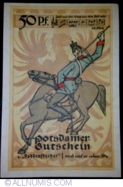 Image #2 of 50 Pfennig 1921 - Potsdam