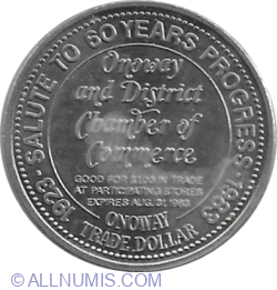 Image #1 of 1 Dollar 1983 - Onoway