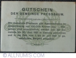50 Heller 1920 - Pressbaum