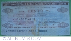 100 Lire 1977 (18. II.) - La Spezia (Banca Populare della Spezia e della Lunigiana)