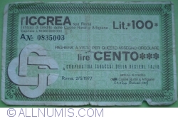 100 Lire 1977 (2. V.) - Roma
