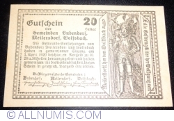 Image #2 of 20 Heller 1920 - Bubendorf, Weikersdorf, Wolfsbach