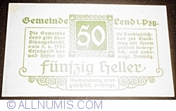 50 Heller 1920 - Lend im Pinzgau