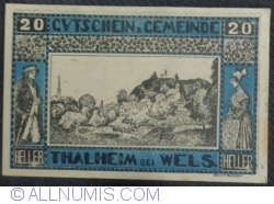 Image #1 of 20 Heller 1920 - Thalheim bei Wels