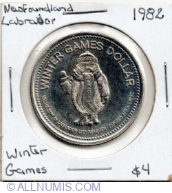 Image #1 of 1 Dolar 1982 - Newfoundland şi Labrador