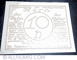 10 Heller 1920 - Horn