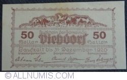 50 Heller 1920 - Viehdorf
