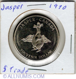 Image #1 of Souvenir Dollar 1970 - Jasper