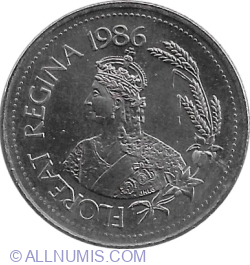 1 Dollar 1986 - Regina