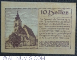 10 Heller 1920 - Ternberg