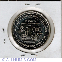1 dollar 1990 - WHISTLER MOUNTAIN SKI CORPORATION