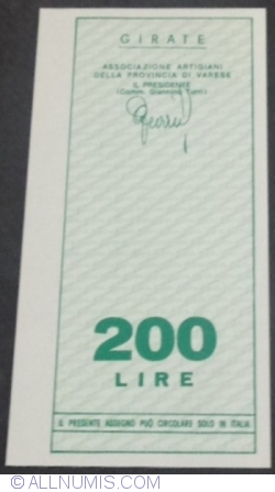 200 Lire 1976 (1. XII.) - Gallarate