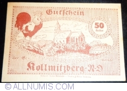 50 Heller 1920 - Kollmitzberg