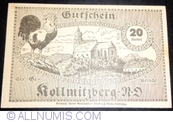 20 Heller 1920 - Kollmitzberg