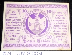 10 Heller 1920 - Klein-Pöchlarn