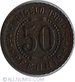 Image #1 of 50 Pfennig 1919 - Gelsenkirchen
