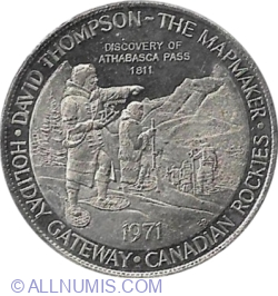 Image #1 of Souvenir Dollar 1971 - Jasper