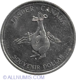 Image #2 of Souvenir Dollar 1971 - Jasper
