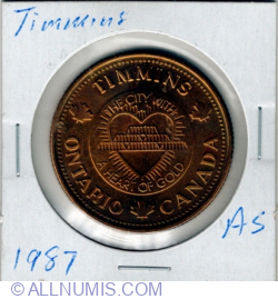 1 Dollar 1987 - Timmins