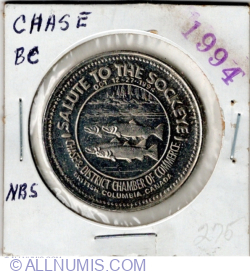 Image #1 of 1 Dollar 1994 - Chase (25th anniversary)