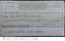 Image #1 of 100 Lire 1976 (29. X.) - Vicenza