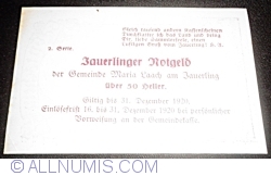 50 Heller ND - Maria Laach am Jauerling (2. Serie)