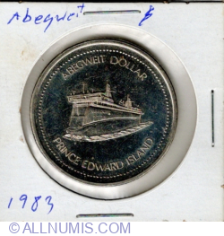 Image #1 of 1 Dolar 1983 - Summerside (Abegweit Dollar)