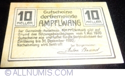 10 Heller 1920 - Ampflwang