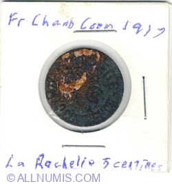 Image #1 of 5 Centimes 1917