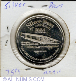 Image #2 of 1 Dollar 1984 - Cape Breton Island