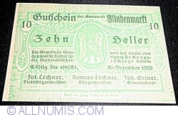 Image #1 of 10 Heller 1920 - Blindenmarkt