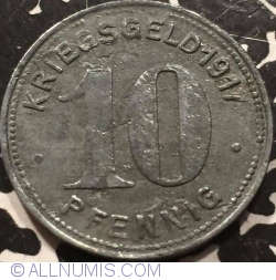 Image #1 of 10 Pfennig 1917 - Elberfeld