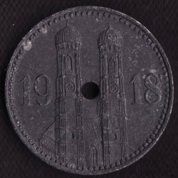Image #2 of 15 Pfennig 1918 - München