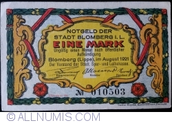 50 Pfennig 1921 - Blomberg (Lippe)
