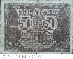 50 Heller 1920 - Austria Superioară - Oberösterreich