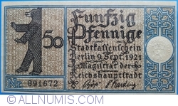 Image #1 of 50 Pfennig 1921 (19) - Berlin