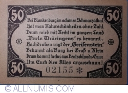 Image #2 of 50 Pfennig 1921 - Greifenstein