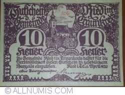 Image #1 of 10 Heller 1920 - Ried im Traunkreis