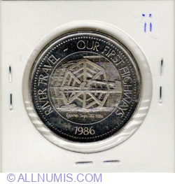 1 Dolar 1986 - Whitehorse, Yukon