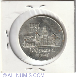 Image #2 of 1 Dollar 1981 - Dufferin centennial