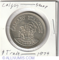 Image #1 of 1 Dollar 1974 - Calgary Stampede